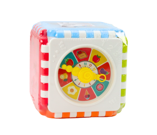 Educational Cube Sorter Numbers Patterns Clock Colored