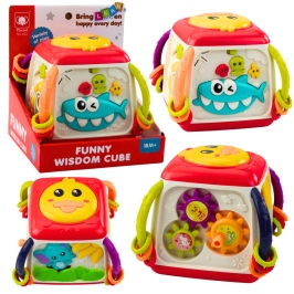 Interactive Educational Cube for Toddlers Colorful Duck Interactive Educational Cube for Toddlers Colorful Duck