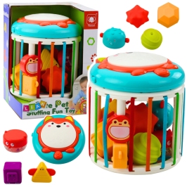 Cylinder Sensory Cube Interactive Drum Fox Lights Sounds Colorful Cylinder Sensory Cube Interactive Drum Fox Lights Sounds Colorful