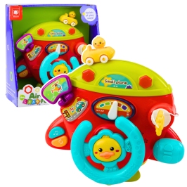 Interactive Airplane Board Cockpit Multifunctional Little Pilot Sounds Interactive Airplane Board Cockpit Multifunctional Little Pilot Sounds