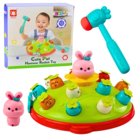 Arcade Game Hit Carrots With Hammer Jumping Rabbit Arcade Game Hit Carrots With Hammer Jumping Rabbit