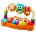 Educational Piano Interactive Rattles Owl Orange