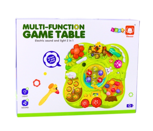 Multifunctional Board Interactive Table For Toddlers Skill Games