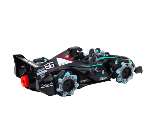 RC Car Sports Car Remote Controlled Smoke Effect 2.4G Black