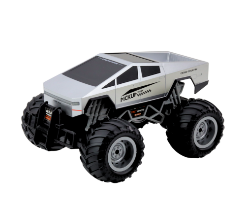 Off-Road RC Car Remote Controlled Silver 1:16