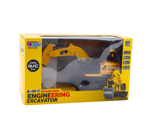 Remote Controlled RC Crawler Excavator Sounds 6CH 27MHz