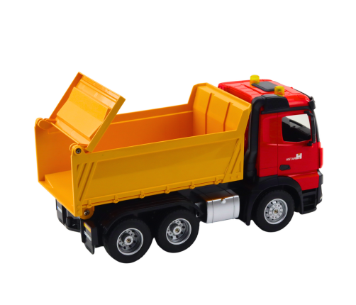 Remote Control Dump Truck RC 2.4G Sounds Yellow-Red