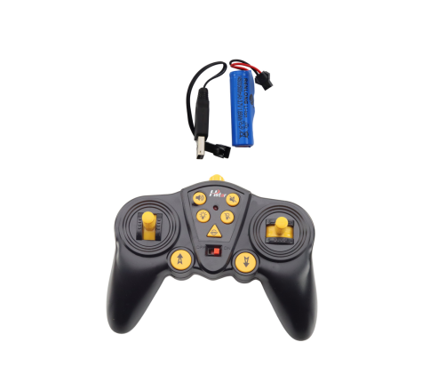 Remote Control Dump Truck RC 2.4G Sounds Yellow-Red