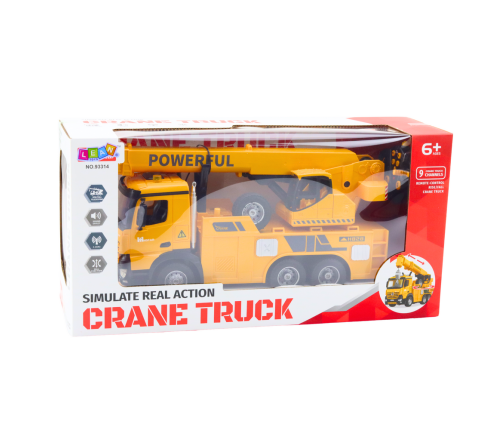 Remote Controlled Crane Hook RC 2.4G 9CH Yellow