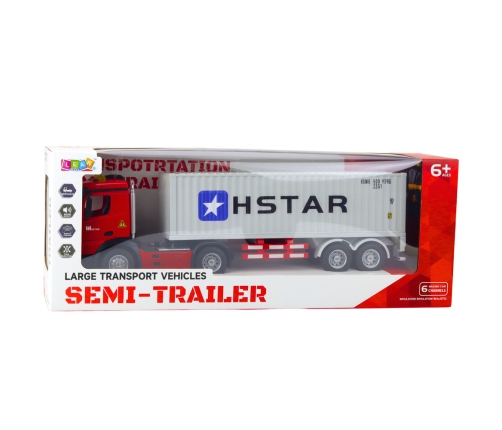 Remote Controlled RC Container Truck 6CH 270° Turning Angle
