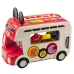 Interactive Educational Bus Sorter Lights Sounds Red