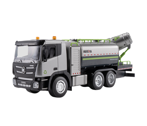 RC Water Spray Tank Truck Remote Control Huina 1:18
