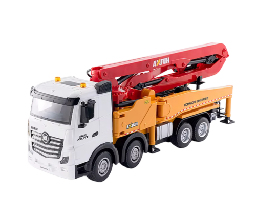 RC Huina Concrete Mixer Truck Remote Controlled Yellow 1:18