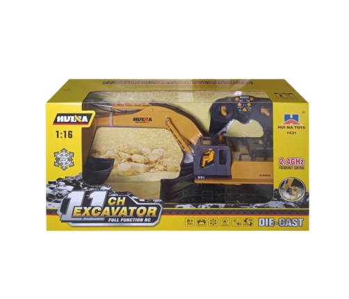 Huina 1:16 RC Crawler Excavator Rotating Cabin Remote Controlled