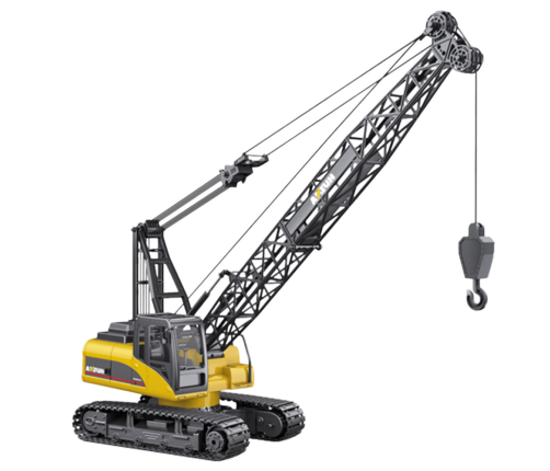 Crawler Crane Remote Control RC Crane Lights Sound Huina 1:14