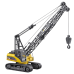 Crawler Crane Remote Control RC Crane Lights Sound Huina 1:14