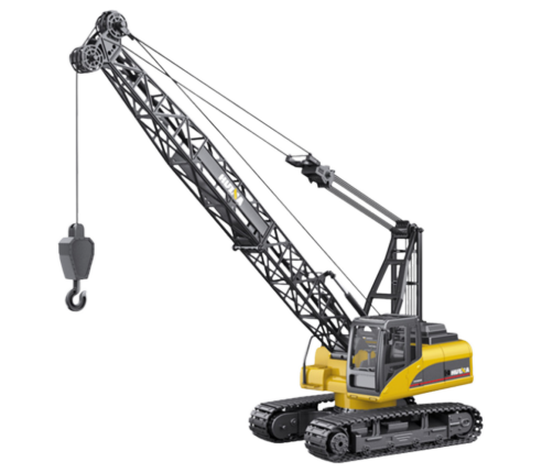 Crawler Crane Remote Control RC Crane Lights Sound Huina 1:14