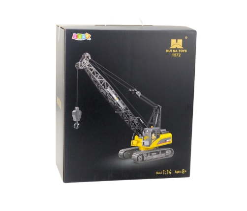 Crawler Crane Remote Control RC Crane Lights Sound Huina 1:14