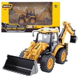 Telescopic handler metal Huina yellow 1:50