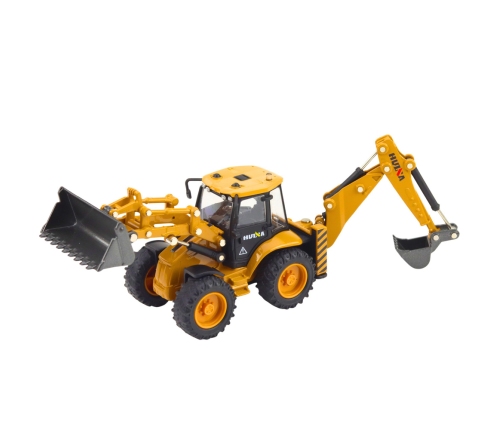 Telescopic handler metal Huina yellow 1:50