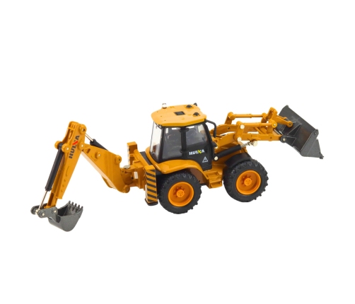 Telescopic handler metal Huina yellow 1:50