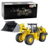 Backhoe Loader Metal Construction Huina Yellow 1:50 Backhoe Loader Metal Construction Huina Yellow 1:50