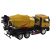 Concrete Mixer Construction Vehicle Metal Huina Khaki 1:50