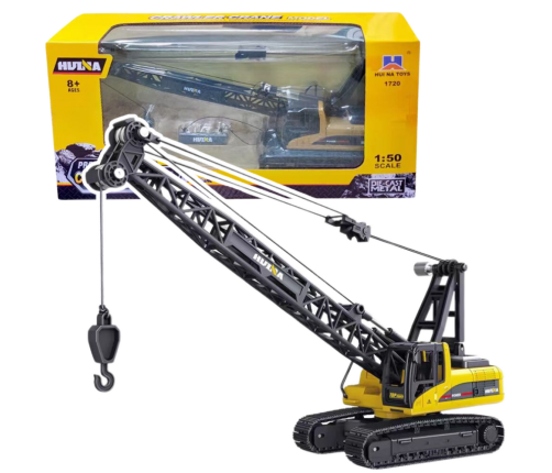 Huina Metal Movable Crawler Crane 1:50