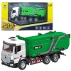 Garbage Truck Metal Huina Green 1:50 Garbage Truck Metal Huina Green 1:50