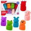 Set of Soft Rubber Blocks Colorful Animals 6 pcs. Set of Soft Rubber Blocks Colorful Animals 6 pcs.