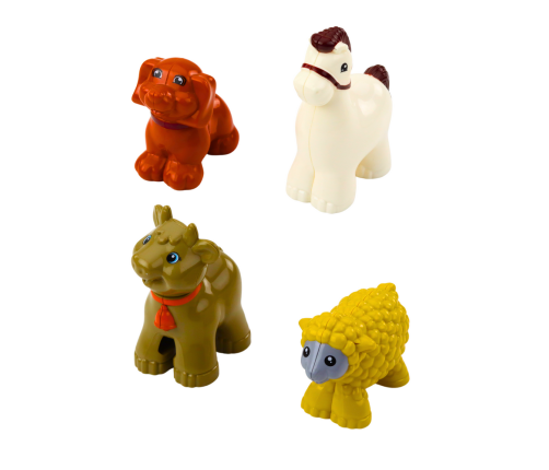 Motorized Tractor Interactive Animals Trailer Sounds Lights