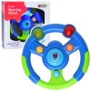 Interactive Steering Wheel for Toddlers Lights Sounds Green-Blue Interactive Steering Wheel for Toddlers Lights Sounds Green-Blue