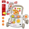Educational Walker Interactive Pusher Blocks Clock Gears Gray
