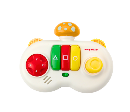 Console Pad Interactive Sensory Mushroom For Kids Lights Sounds