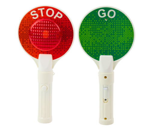 Police Signal Lollipop For Kids Stop Go Light