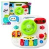 Panel Interactive Table Educational Steering Wheel 2in1 Lights Sounds Panel Interactive Table Educational Steering Wheel 2in1 Lights Sounds