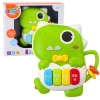 Mini Piano for Toddlers Dinosaur Green Lights and Sounds Mini Piano for Toddlers Dinosaur Green Lights and Sounds