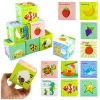 Educational Blocks Cubes Colored Letters Animals Learning 8pcs. Educational Blocks Cubes Colored Letters Animals Learning 8pcs.