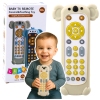 Interactive Remote Control for Toddlers Silicone Case Koala Beige