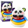 Sensory Toy Tumbler Panda Pyramid Rocking Teethers Rattle Sensory Toy Tumbler Panda Pyramid Rocking Teethers Rattle