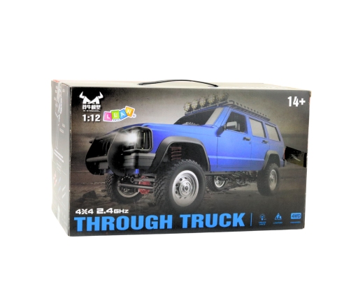 MN78 Remote Controlled Off-Road Vehicle RC 4x4 Drive Blue 1:12