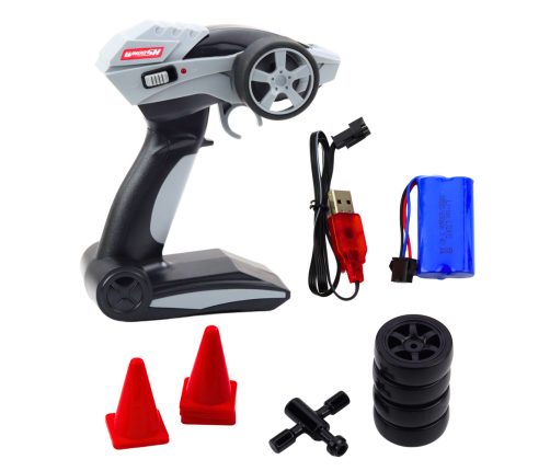 Drift Car RC Black Green 30km/h 1:16