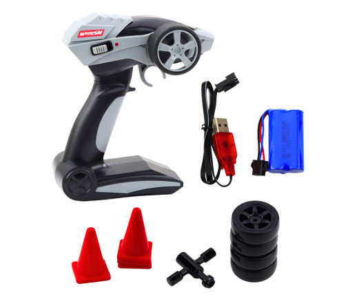 Drift Car Racing Car RC Blue 30km/h 1:16