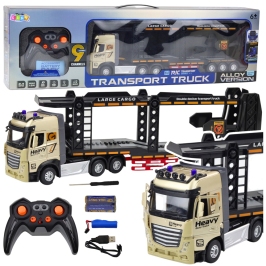 Lora Truck Tow Truck Remote Control RC Lights Sounds 1:24