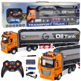 RC Fuel Tanker Remote Control Lights Sounds 1:24