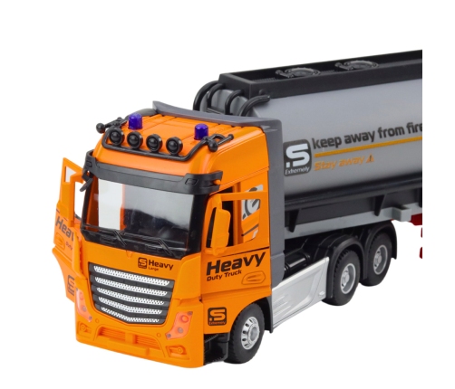 RC Fuel Tanker Remote Control Lights Sounds 1:24