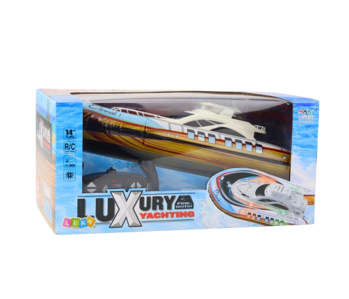 Luxury Yacht Boat Inflatable Remote Controlled RC LED Lights