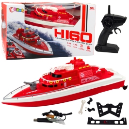Remote Controlled Motorboat RC 1:28 Red
