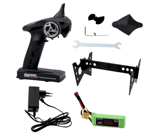 FT011 Remote Controlled RC Brushless Motorboat 55km/h