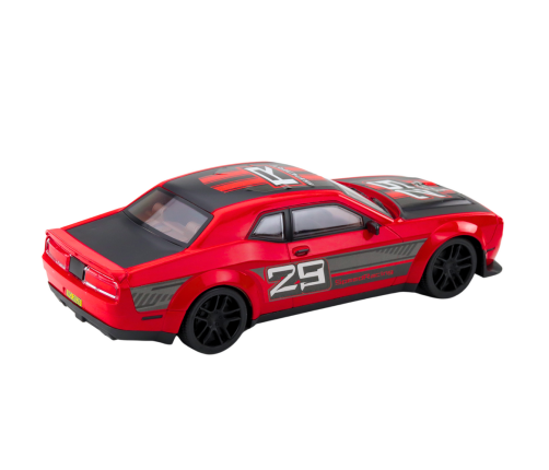 Sports Car Racing Rear-Wheel Drive Red